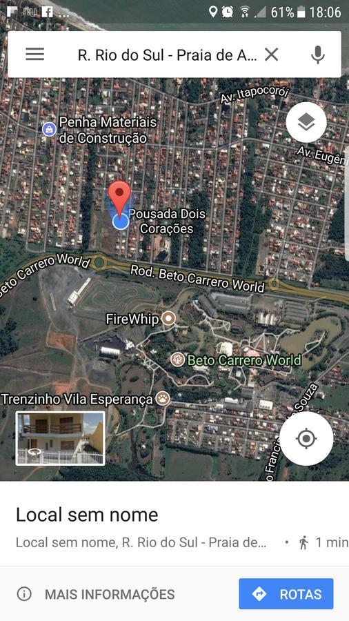 Pousada Dois Coracoes Penha  Eksteriør bilde